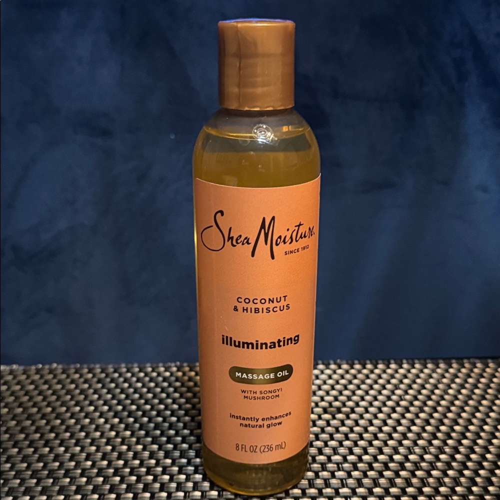 Shea moisture Coconut & Hibiscus Massage Oil 8 fl oz NWT